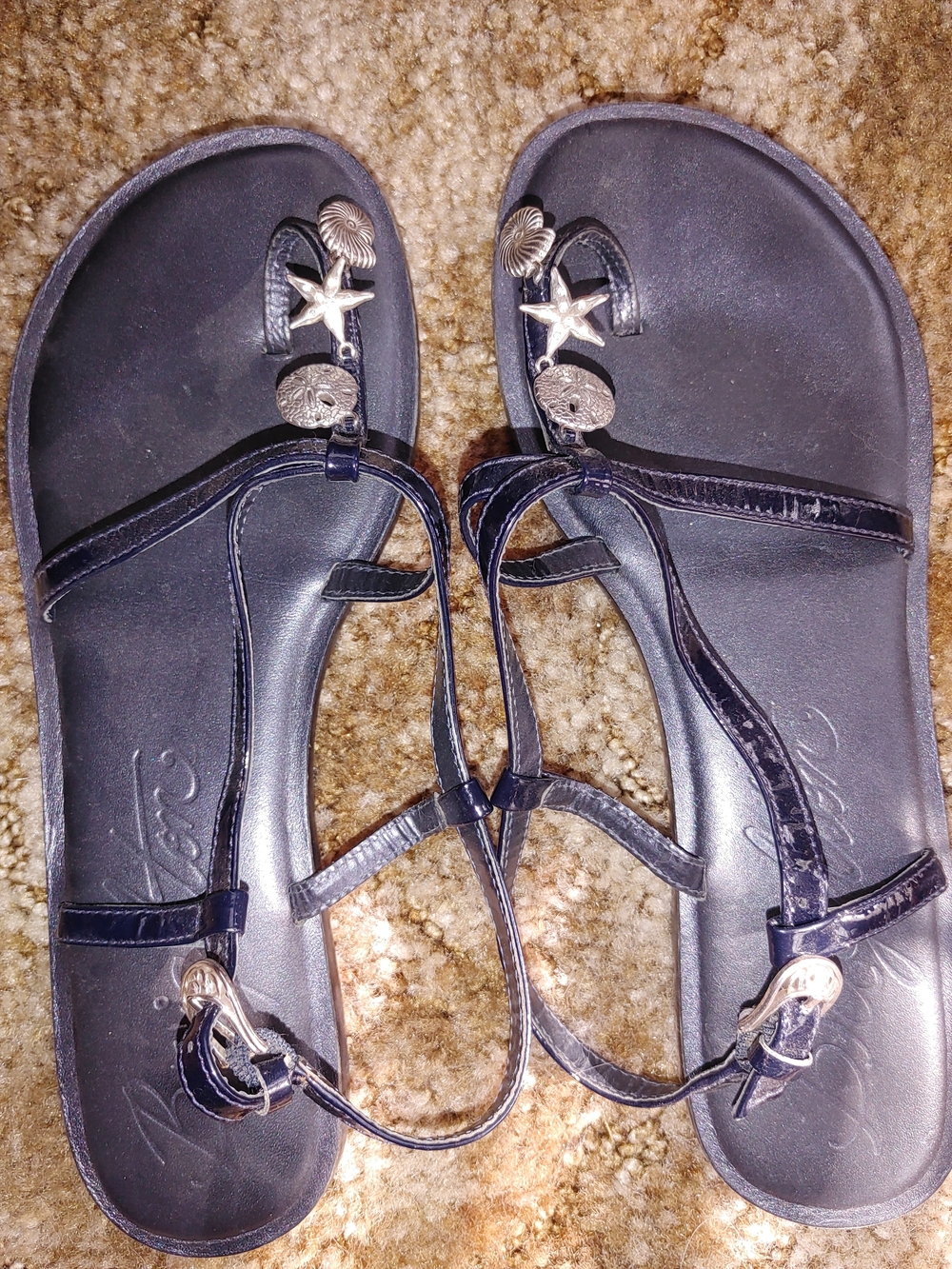 Brighton Women's Sandals with Sea Charm Accents